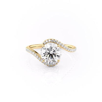 The Clara — Round Lab Diamond Solitaire Engagement Ring