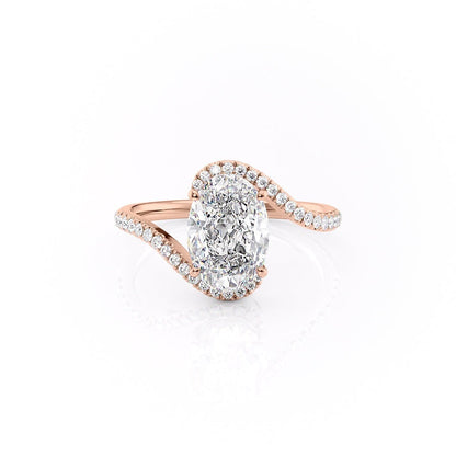 The Nora — Oval Lab Diamond Solitaire Engagement Ring