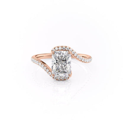 The Isla — Radiant Lab Diamond Solitaire Engagement Ring