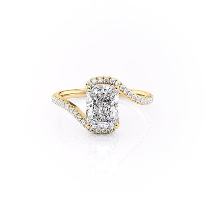 The Isla — Radiant Lab Diamond Solitaire Engagement Ring