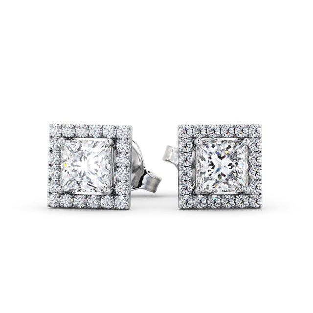 The Aurora Studs — Lab Diamond Halo Stud 0.65ct Each Earrings II