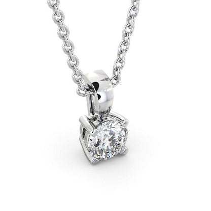 The Aria Pendant — Lab Diamond Drop Necklace XII