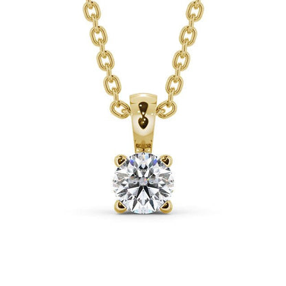 The Aria Pendant — Lab Diamond Drop Necklace XII