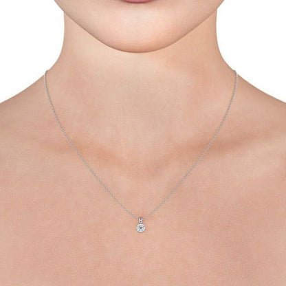 The Aria Pendant — Lab Diamond Drop Necklace XII