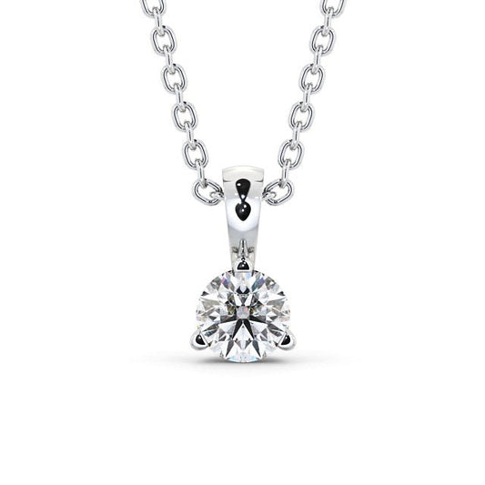 The Aria Pendant — Lab Diamond Drop Necklace XI