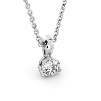 The Aria Pendant — Lab Diamond Drop Necklace XI