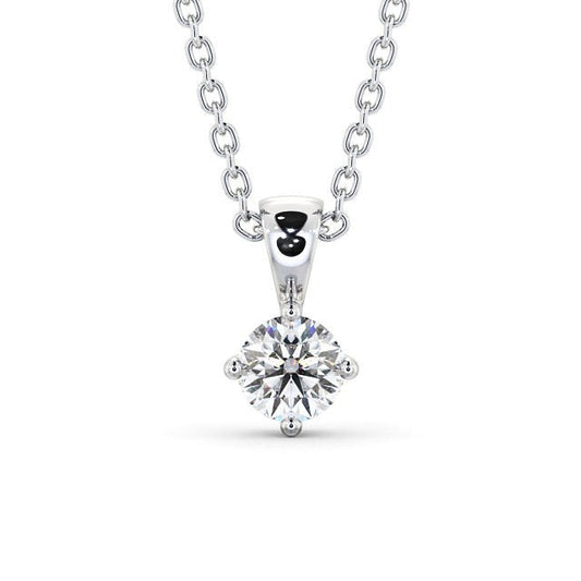 The Aria Pendant — Lab Diamond Drop Necklace IX