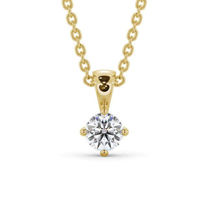 The Aria Pendant — Lab Diamond Drop Necklace IX