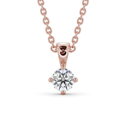 The Aria Pendant — Lab Diamond Drop Necklace IX
