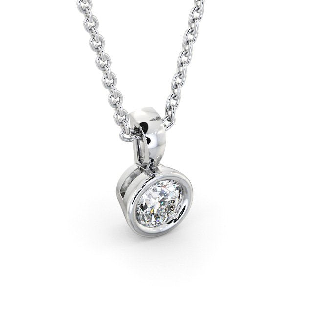 The Aria Pendant — Lab Diamond Drop Necklace VIII