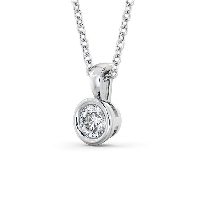 The Aria Pendant — Lab Diamond Drop Necklace VIII