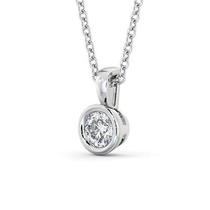 The Aria Pendant — Lab Diamond Drop Necklace VIII