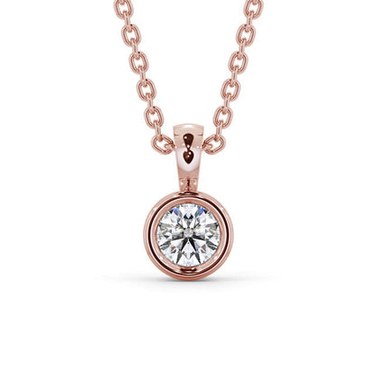 The Aria Pendant — Lab Diamond Drop Necklace VIII