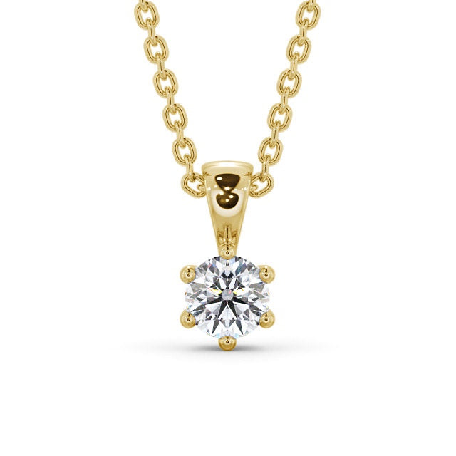 The Aria Pendant — Lab Diamond Drop Necklace VII