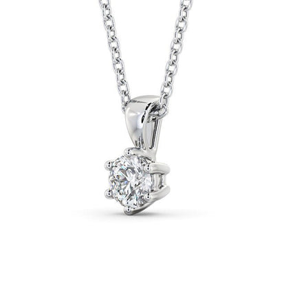 The Aria Pendant — Lab Diamond Drop Necklace VII
