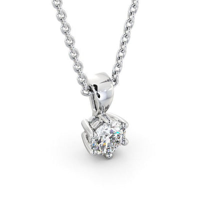 The Aria Pendant — Lab Diamond Drop Necklace VII