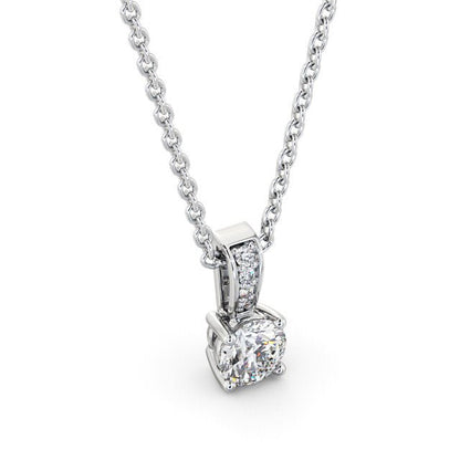 The Aria Pendant — Lab Diamond Drop Necklace VI