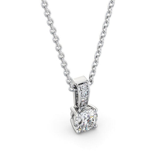 The Aria Pendant — Lab Diamond Drop Necklace VI