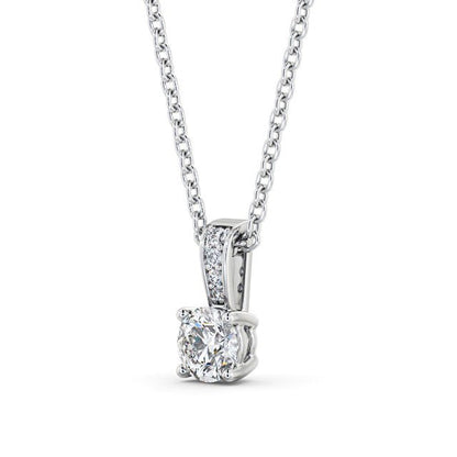 The Aria Pendant — Lab Diamond Drop Necklace VI