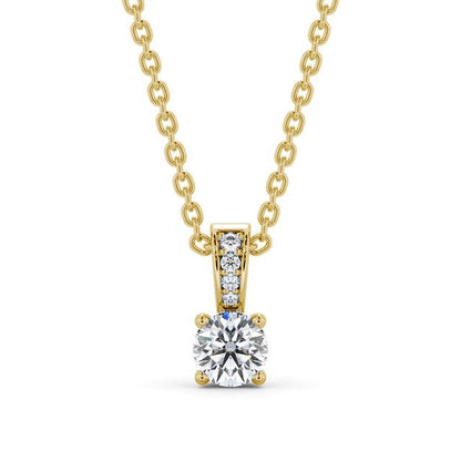 The Aria Pendant — Lab Diamond Drop Necklace VI