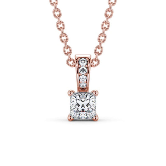 The Aria Pendant — Lab Diamond Drop Necklace V