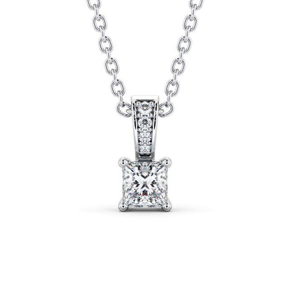 The Aria Pendant — Lab Diamond Drop Necklace V