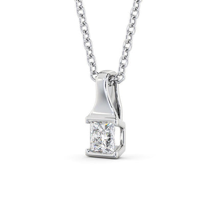 The Aria Pendant — Lab Diamond Drop Necklace IV