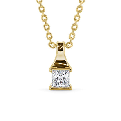 The Aria Pendant — Lab Diamond Drop Necklace IV