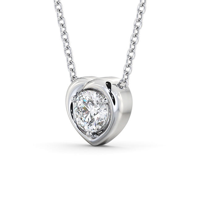 The Aria Pendant — Lab Diamond Drop Necklace