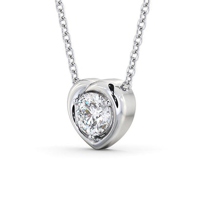 The Aria Pendant — Lab Diamond Drop Necklace