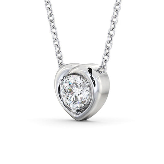 The Aria Pendant — Lab Diamond Drop Necklace