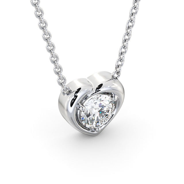 The Aria Pendant — Lab Diamond Drop Necklace