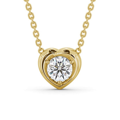 The Aria Pendant — Lab Diamond Drop Necklace