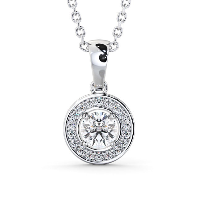 The Aurora Pendant — Lab Diamond Drop Necklace IX