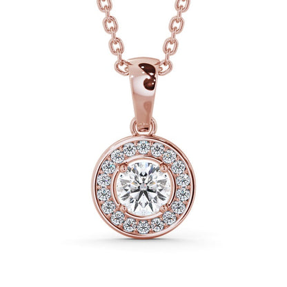 The Aurora Pendant — Lab Diamond Drop Necklace IX