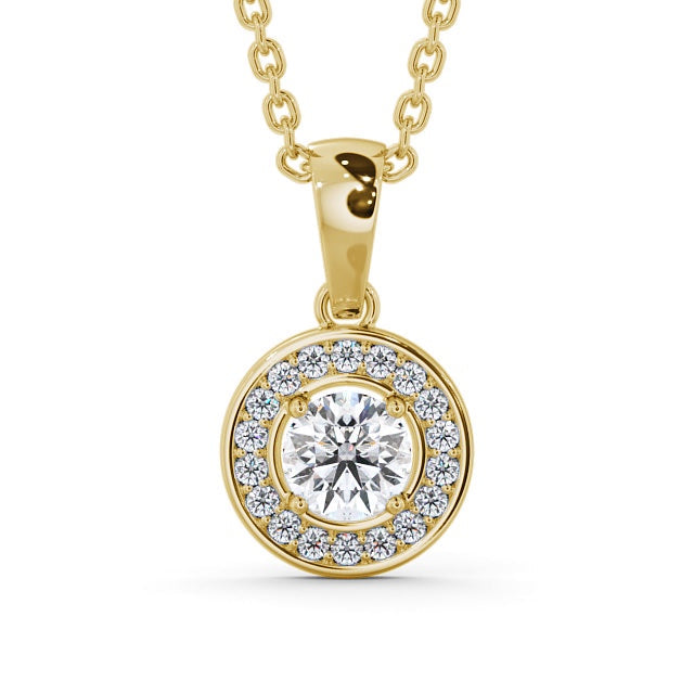 The Aurora Pendant — Lab Diamond Drop Necklace IX