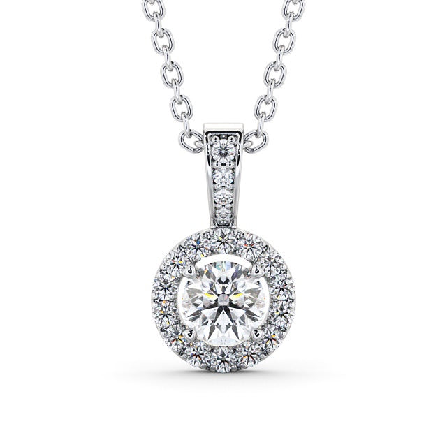 The Aurora Pendant — Lab Diamond Drop Necklace VIII