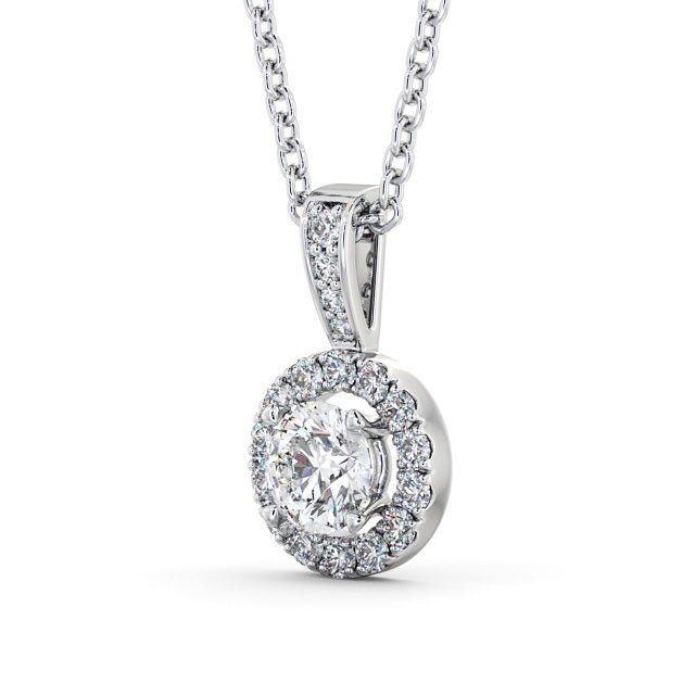 The Aurora Pendant — Lab Diamond Drop Necklace VIII