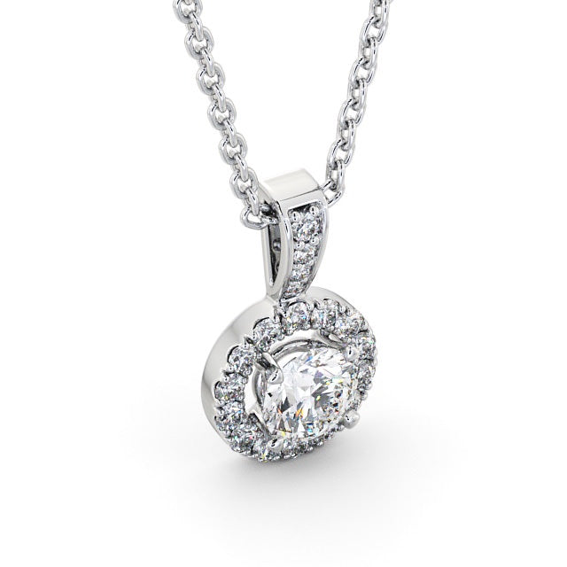 The Aurora Pendant — Lab Diamond Drop Necklace VIII