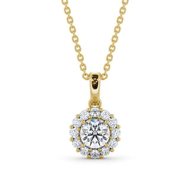 The Aurora Pendant — Lab Diamond Drop Necklace VII
