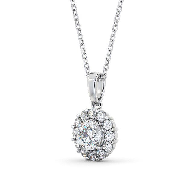 The Aurora Pendant — Lab Diamond Drop Necklace VII