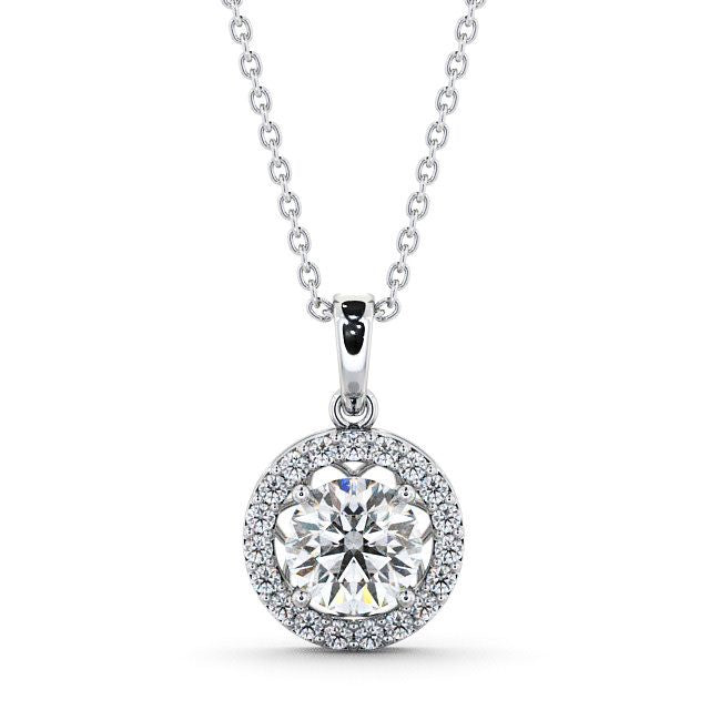 The Aurora Pendant — Lab Diamond Drop Necklace VI