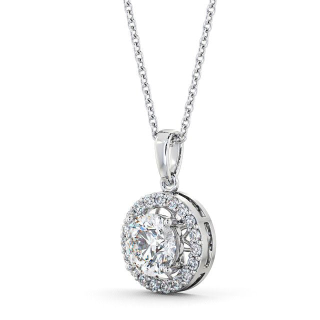 The Aurora Pendant — Lab Diamond Drop Necklace VI