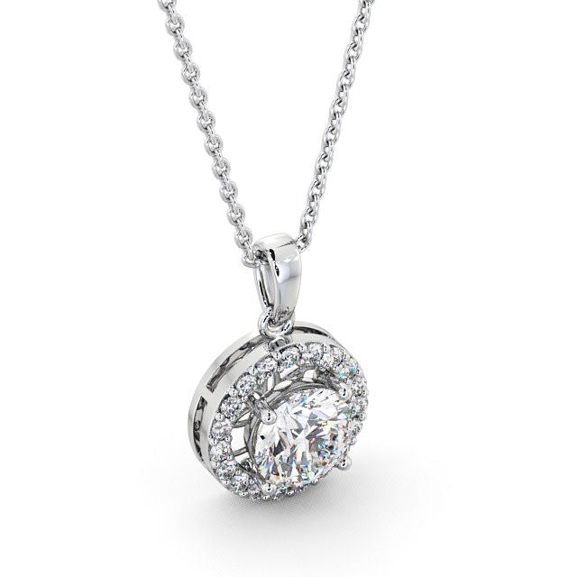 The Aurora Pendant — Lab Diamond Drop Necklace VI