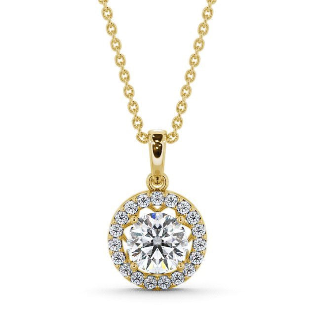 The Aurora Pendant — Lab Diamond Drop Necklace VI