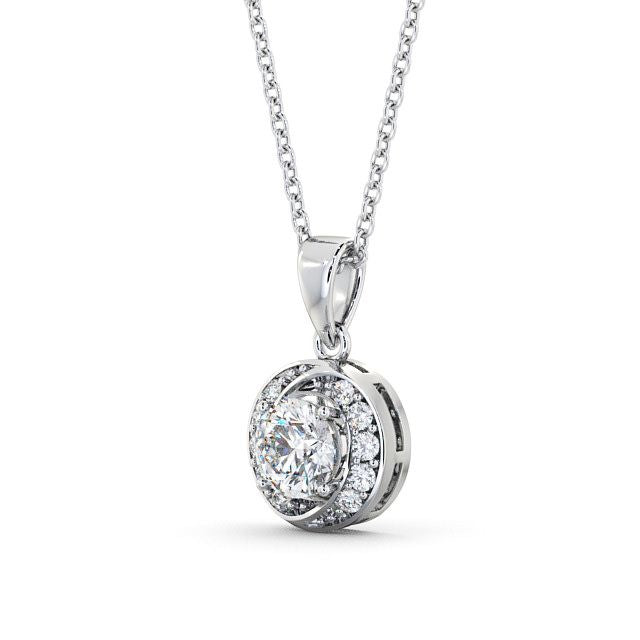 The Aurora Pendant — Lab Diamond Drop Necklace V