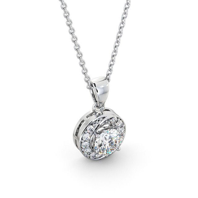 The Aurora Pendant — Lab Diamond Drop Necklace V