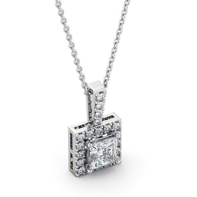 The Aurora Pendant — Lab Diamond Drop Necklace III