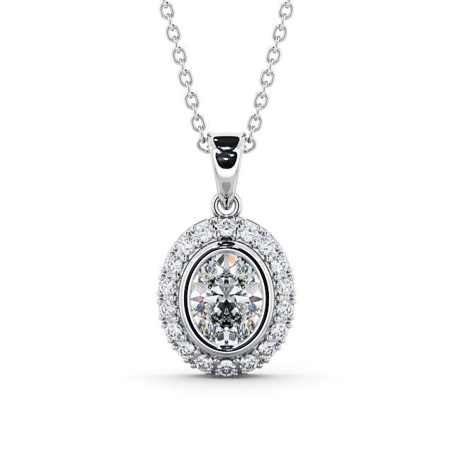 The Aurora Pendant — Lab Diamond Drop Necklace