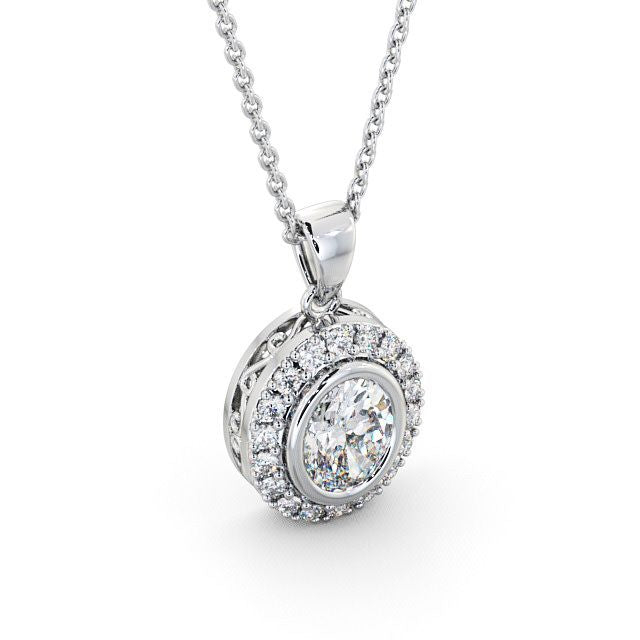 The Aurora Pendant — Lab Diamond Drop Necklace